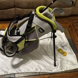 Kid Top Flight Golf Clubs