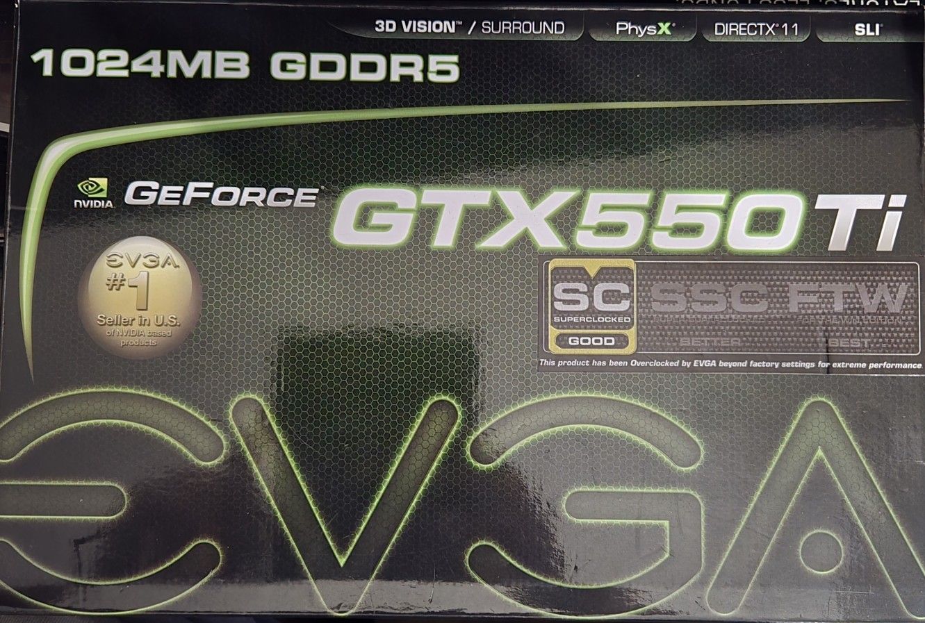 Evga GeForce GTX550Ti Gpu