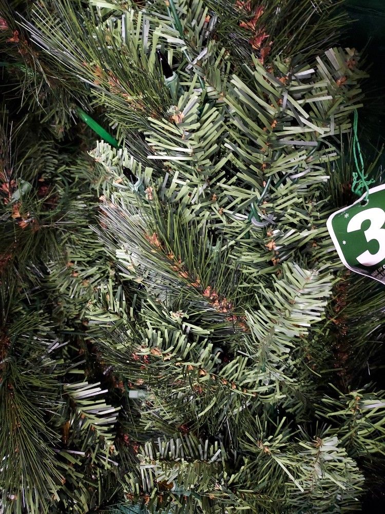 Brand New 7 Ft Slim Tree With Lights