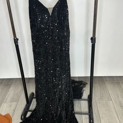 22W Evening Sequenced Gown NEW