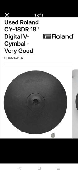Roland CY-18DR - Digital Ride Cymbals