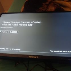 Xbox One And All Wires 500GB Blue And White Controller  And Halo Game 