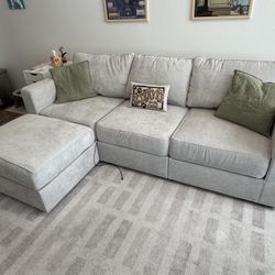 LoveSac Sactional Modular Sofa 4 Seats 5 Sides