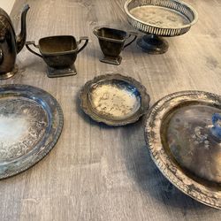 Antique Silver Plated Items