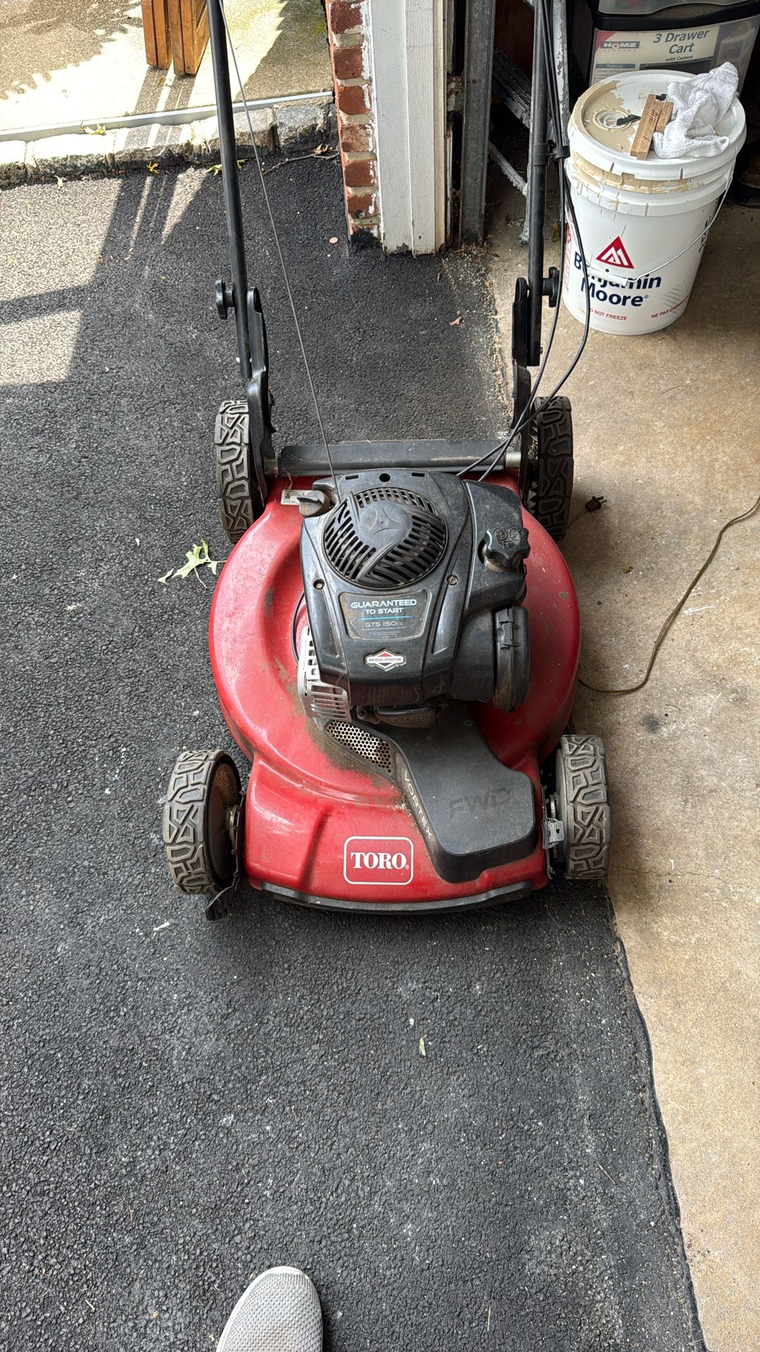 Toro Lawn Mower Needs Plastic Piece Underneath