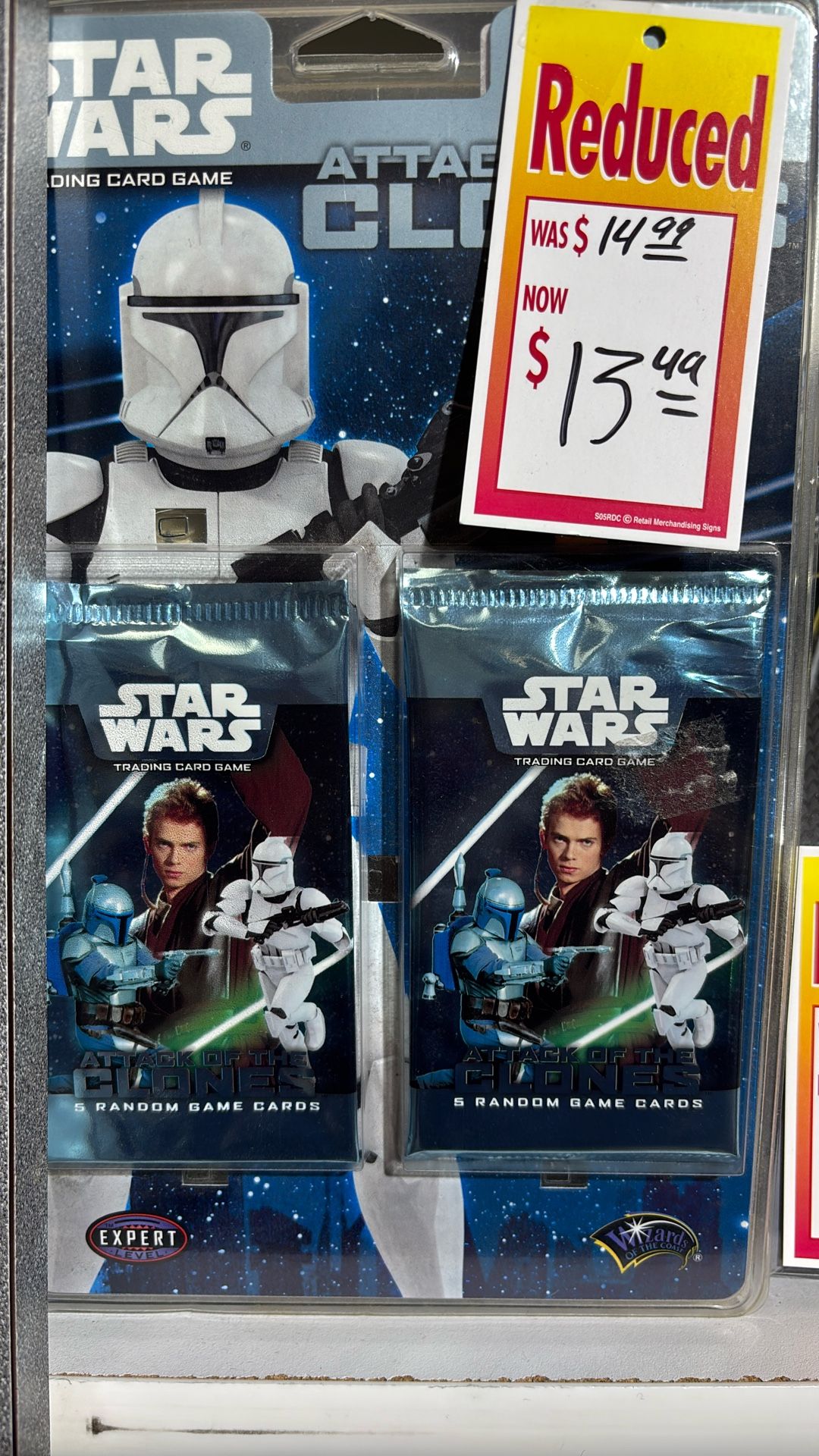 Start Wars Attack Of The Clones Trading Cards