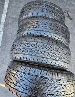 275 60 20 Continental I sell this Seth of tires with 80% life the 4