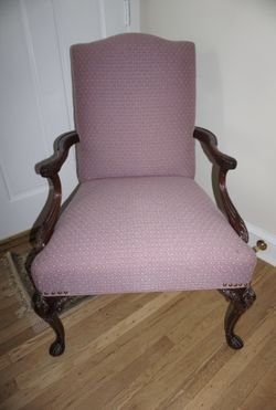 Pink Arm Chair