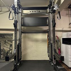 Vesta Fitness New Half Squat Rack |Functional Trainer|400 Weight Stack|Gym Equipment|Free Delivery  