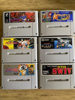 Super Famicom/Snes games