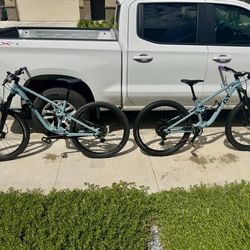 GT SENSOR MOUNTAIN BIKES 130/140mm