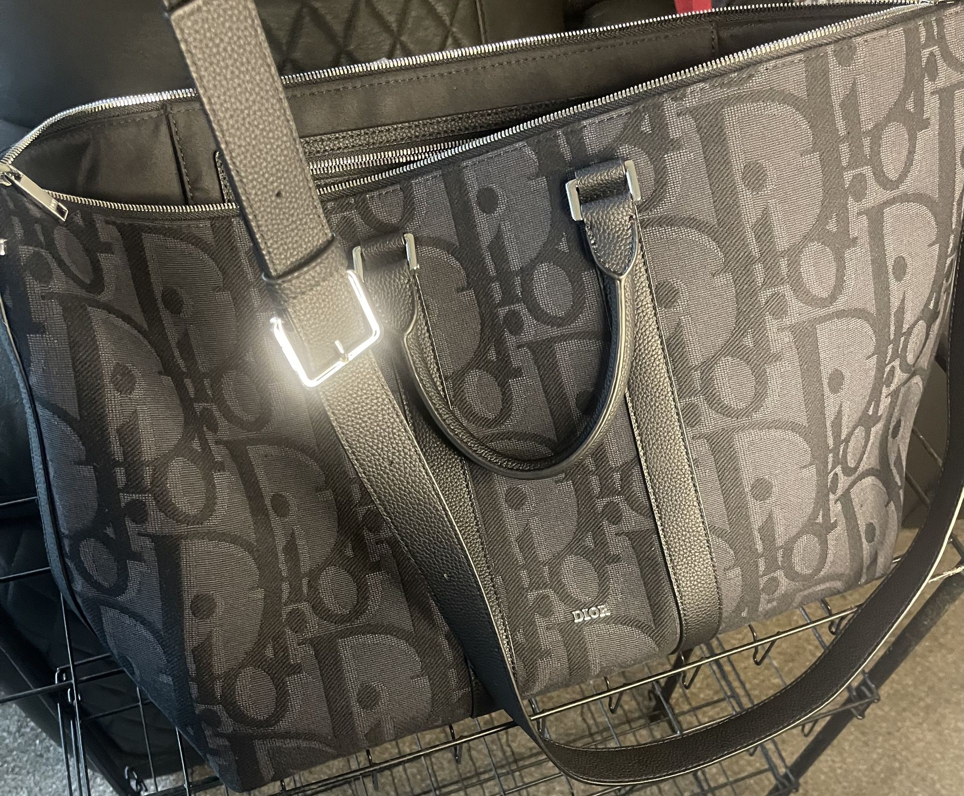 Christian Dior Black Men/Unisex Bag