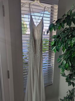 Beaded Sequin Formal Gown Dress