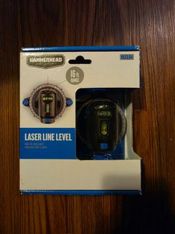 Hammerhead laser line level