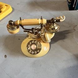 Antique rotary telephone