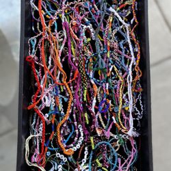Mix Of random Bracelets, Necklaces & Keychains