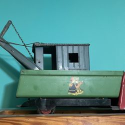 Vintage Toy Metal Truck & Crane