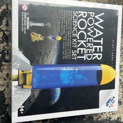 Outdoor Water Powered Rocket Physics Learning Set-with Rocket Tail, Body and Pump DIY Rocket Science