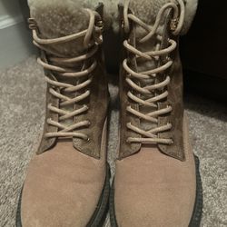 Coach Lorimer Bootie In Signature Canvas
