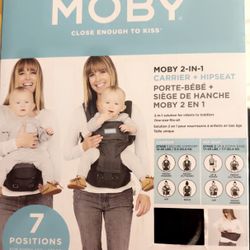 Moby 2 In 1 Carrier & Hipseat