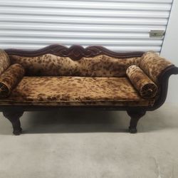 Leopard Print Couch
