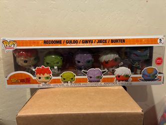 Dragon Ball Z Ginyu Force 5 Pack Funko Pop Set (Read Description)