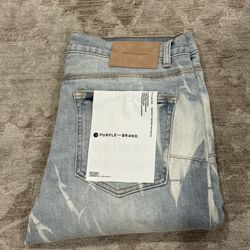 Purple Jeans Size 34