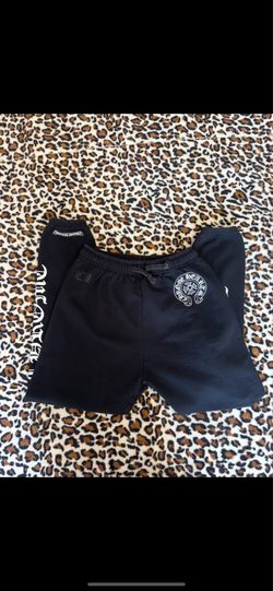 authentic chrome hearts fuck you horseshoe sweatpants🖤🤍