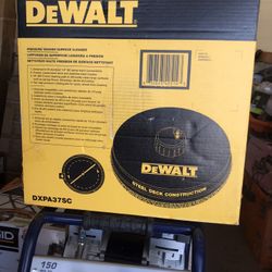 DeWalt Universal 18in Surface Cleaner for Cold Water Pressure Washer Rated up to 3700psi