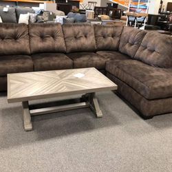 Accrington Earth RAF Sectional Ashley / couch /Living room set