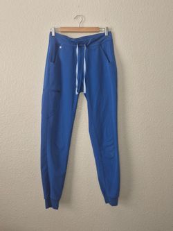 EUC Figs Women’s Technical Collection Blue Scrub Pants Style Size:Tall Small