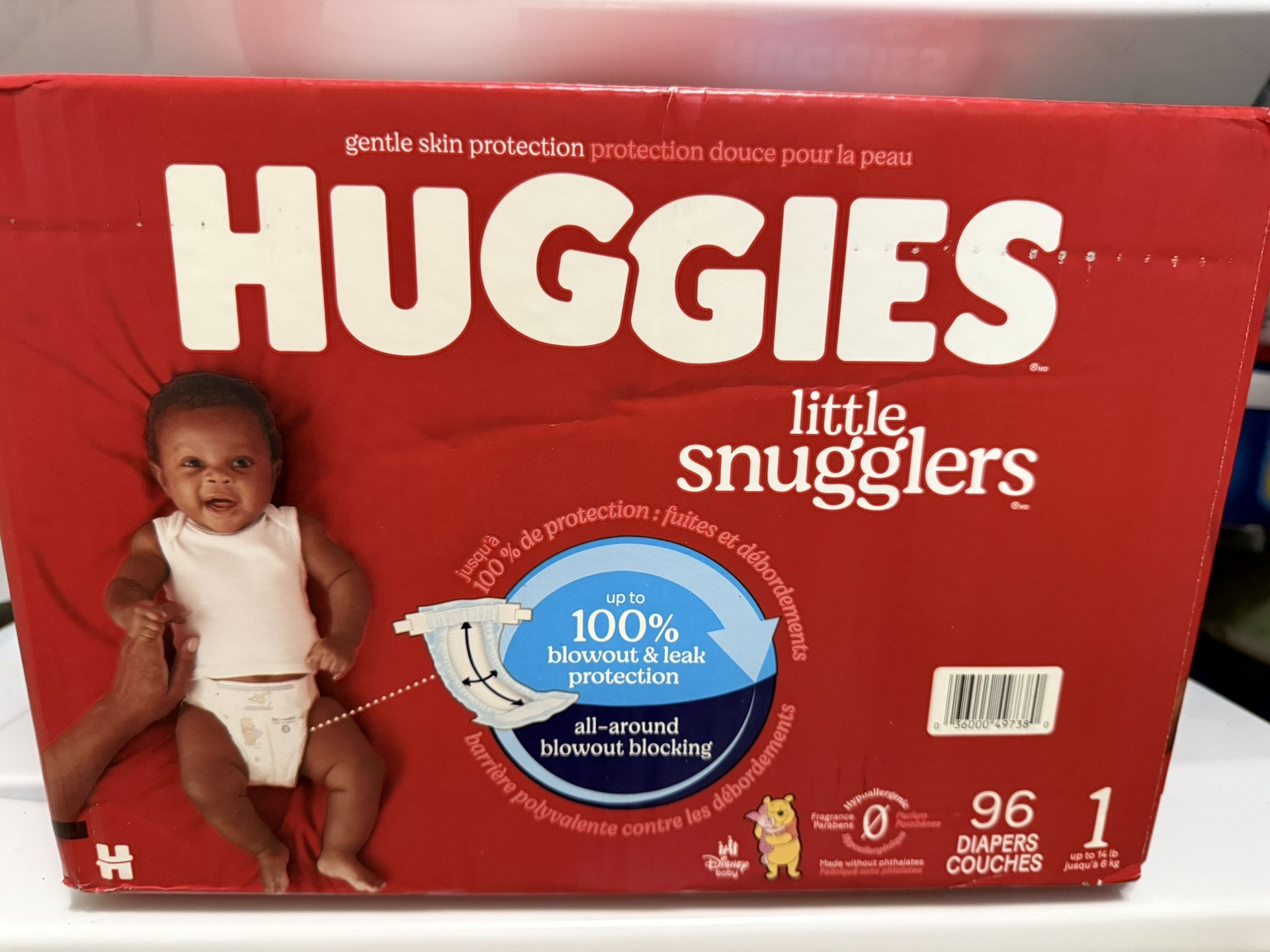 Huggies Baby Diaper 96 count Size 1