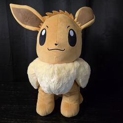 Giant Sitting Pokemon Eevee Plush