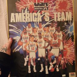 USA Basket Ball Poster