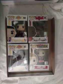 Funko Pop NBA Basketball Set of 4