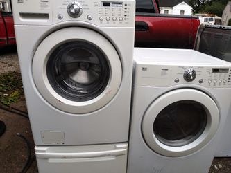 Lg washer dryer