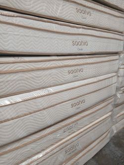 California King Saatva 11" and 14" Pillow Top Mattress 