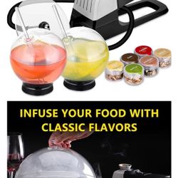 Smoking Gun Kit Foods and Drinks Smoker Infuser 17PCS PRO Premium kit 6 flavors