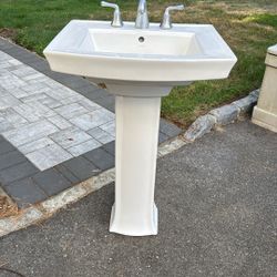 Pedestal Sink Kohler Pedestal Sink  With Kohler Faucet 