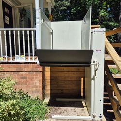 Bruno Outdoor Vertical Platform Wheelchair Lift