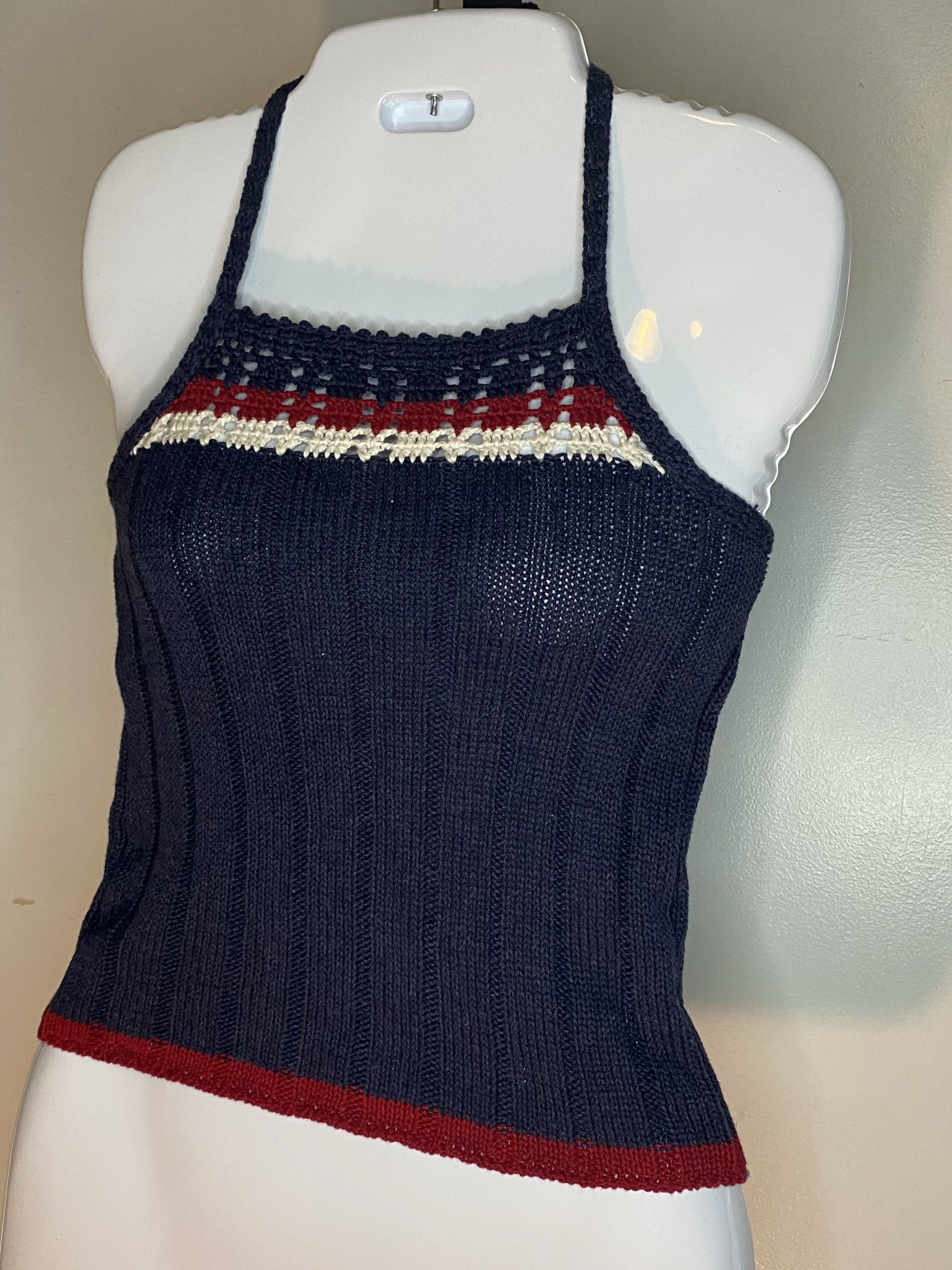Prince & Fox Woven Halter Top