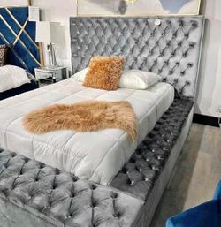 Storage Bed With Speakers New Store Bed Velvet 