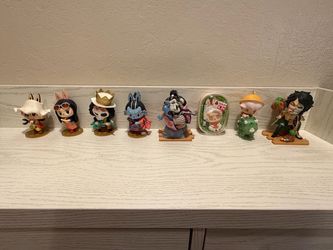 Popmart One piece and other collab figures.