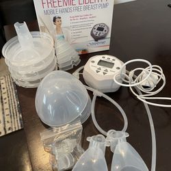 Hands-free breast pump