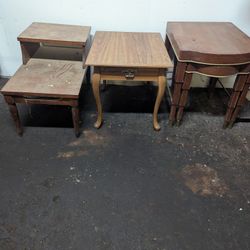 Four End Tables 