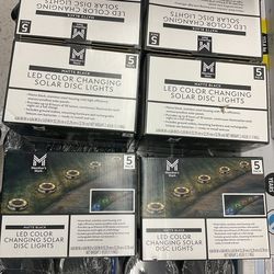 Member’s Mark LED Color Changing Solar Disk Lights