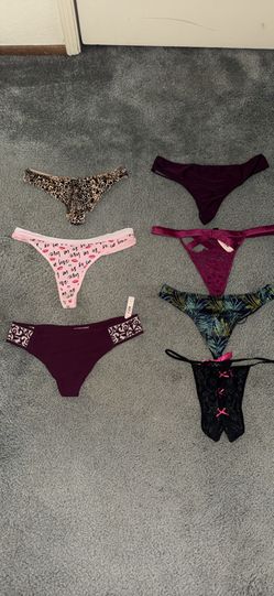 Brand new lot of Large Victoria’s Secret very sexy luxury thongs (7)