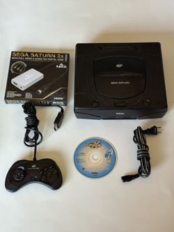Sega Saturn Console System Mega Man X4 HDMI Controller