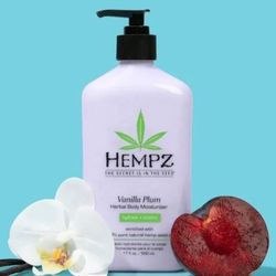 Hempz Vanilla Plum Herbal Body Moisturizer 
