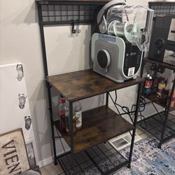 Coffee Bar/ Bakers Rack 